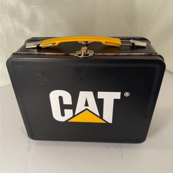 CAT Caterpillar Little Machines Store & Go Double Sided Lunch Box BOX ONLY - Picture 4 of 6